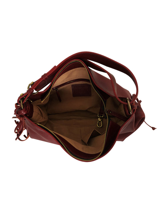 Shoulder Bag Bacalar Bis Cognac Leather