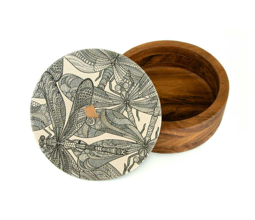 Tortillero de madera con Print